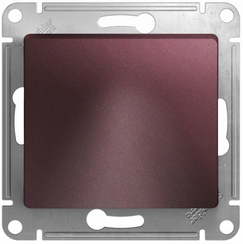 Вывод кабеля без рамки Systeme Electric Glossa баклажан картинка